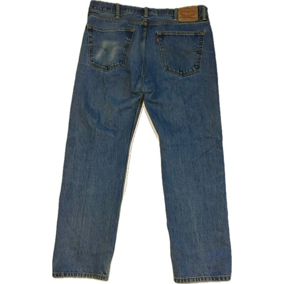 Levis Mens Jeans 505 Straight 38 W x 30 L - Picture 2 of 8